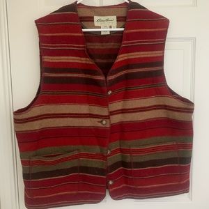 Eddie Bauer wool vest